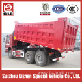 Stock Dump truck,Howo ZZ3257N3847A 6x4 drive 371hp